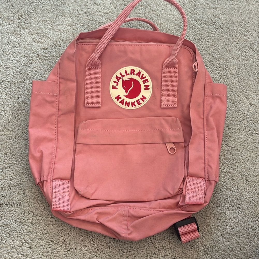 fjallraven backpack mini pink